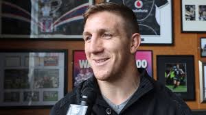 Ryan Hoffman visits club