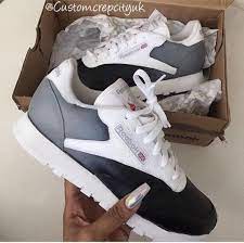 Maybe you would like to learn more about one of these? Custom Reebok Classics Ashen Mist Custom Reeboks Custom Etsy Reebok Classics White Reebok Reebok