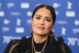 The frida star posted the pic, which found her modeling a bright blue bathing suit at a tropical. Salma Hayek Reveals She Had A Life Threatening Case Of Covid 19 And Still Has Symptoms Self