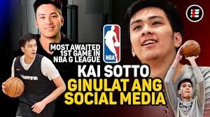 Listed at 7 feet 2 inches (2.18 m) and 232 pounds (105 kg), he plays the center position. Kai Sotto Ginulat Ang Social Media 1st Game Sa Nba G League Team Ignite This Month Or Next Month Youtube