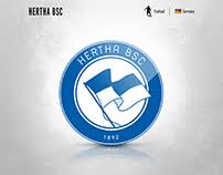 Hertha bsc bundesliga berlin portable network graphics, logo bosch, bendera, teks png. Hertha Bsc Logo Redesign On Behance
