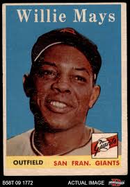 1958 Topps #5 Willie Mays