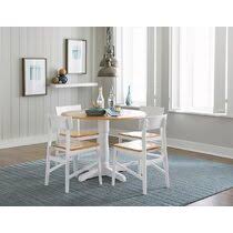 The small veneto marble top dining table features a marble top richly adorned with veins of taupe, cream and brown. Drop Leaf Kitchen Dining Room Sets You Ll Love In 2021 Wayfair