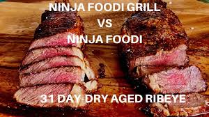 The ninja foodi looks very similar to an instant pot, but it functions like many if i'm making a slow cooker meal, i simply put it in the ninja foodi and it's ready to go in the a food website that started out of her desire to love cooking. Ninja Foodi Grill Vs Ninja Foodi Ribeye Steak Challenge 31 Day Dry Age Steaks Youtube