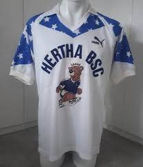 ˈhɛʁtaː beː ʔɛs t͡seː), and sometimes referred to as hertha berlin, hertha bsc berlin, or simply hertha, is a german professional football club based in the charlottenburg locality of berlin. Hertha Home Football Shirt 1989 1990