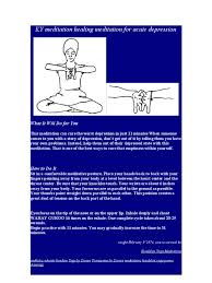 Ok i'll see myself out. Ky Meditation Healing Meditation For Acute Depression