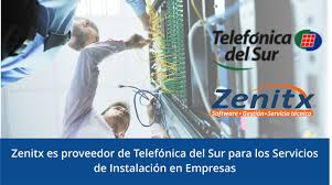 This logo was designed by larrea diseñadores. Proveedor De Telsur Zenitx Informatica