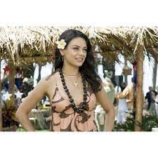 #forgetting sarah marshall #nicholas stoller #movie mosaics #mila kunis #jason segel #kristen bell #russell brand #jack mcbrayer #paul rudd. Mila Kunis Forgetting Sarah Marshall Lovely In Low Cut Hawaiin Dress 24x36 Poster Walmart Com Walmart Com