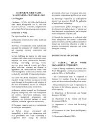 61 half way tree road, kingston 10. Ecological Solid Waste Management Act Of 2000 Natres Report Waste Management Municipal Solid Waste