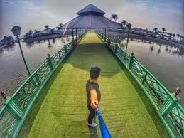 جزر خضراء وسط النيل بجزيرة المعادي الشرقية توداي