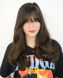 It has a lot to do with the texture of her hair which is very fine. Long Hair With Wispy Bangs Could Be The Next Hottest Hairstyle
