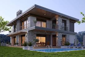 Villa Projeleri Google Arama Modern Evler Mimari Ev Zemin Planlari