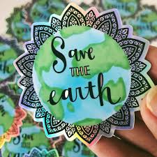 Shop thousands of aesthetic earth tote bags designed and sold by independent artists. Safe The Earth Holographic Sticker Etsy Sticker Earth Mandala Design Art Mandala Phone Case Aesthetic Stickers