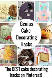 These Cake Decorating Hacks Just Made Baking Easy These Easy Cake Decorating Ideas Tips An Easy Cake Decorating Cake Decorating Tips Creative Cake Decorating