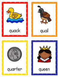 It may be one of the more challenging letters of the alphabet, but there are lots of q words for kids to add to your vocabulary list. Things That Start With Q Cards Alphabet Printables A Wellspring