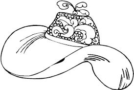Hat With Curly Feather Coloring Pages Coloring Sun Coloring Pages Coloring Pictures Coloring Books