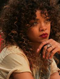 Curly Layers Only If You Know For Sure Your Hair Isn T Going To Turn Into A Fuzz Bomb Curly Hair Styles Rihanna Hairstyles Rihanna Curly Hair