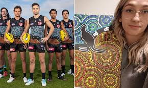 Port adelaide football club is a professional australian rules football club based in alberton, south australia.the club's senior team plays in the australian football league (afl), where they are nicknamed the power, whilst its reserves team competes in the south australian national football league (sanfl), where they are nicknamed the magpies. Indigenous Artist Accuses Afl Club Of Stealing Her Design For Team S 2021 Aboriginal Round Jersey Daily Mail Online