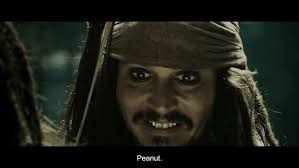 Jack Sparrow licking his own brain