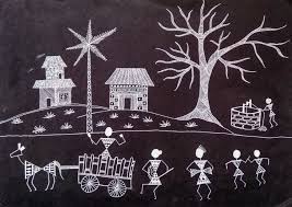 Maybe you would like to learn more about one of these? Warli Village Painting White Pen On Black Paper Painting On Black Paper White Pen On Black Paper Village Painting
