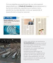 Exposición de motivos la figura del cronista oficial tiene una muy arraigada tradición en el. Tecnoperfiles Pymes Resilientes Tecnoperfiles En Diario El Cronista