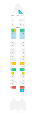 Seat Map Bombardier Crj700 Cr7 United Airlines Find The