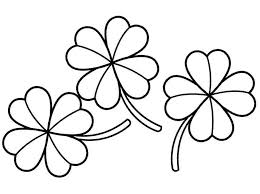 Endorsed printable four leaf clover free templates large small. Four Leaf Clover 10 Coloring Page Free Printable Coloring Pages For Kids