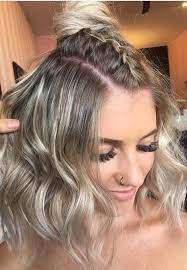 35 Best Half Up Top Knot Braids For 2018 Prom Hairstyles For Short Hair Straight Prom Hair Curly Prom Hair