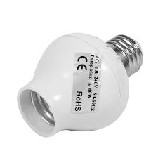 Kritne Light Socket Light Sensor Sockets E27 Microwave Radar Pir Motion Sensor Led Light Bulb Switch Socket Lamp Holder Ac 100 240v Walmart Com Walmart Com
