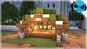 Medieval village minecraft world file. Minecraft How To Build A Medieval Market Stall Minecraft Build Youtube