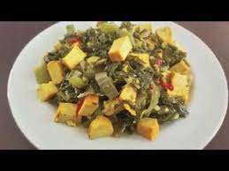 Panaskan minyak dan tumis bawang putih. Cah Sawi Asin Tahu Orange Resep Sederhana Youtube