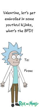 Imgur Rick And Morty Morty Valentine Day Cards