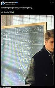 Notre Dame fans discover 'spooky' connection between Orange Bowl win and  1993 Hollywood film, 'Rudy'