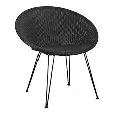 Outdoor Black Poly Rattan Patio Chair Outdoor Furniture Outdoors The Family Love Tree Outdoor Patio Chairs Outdoor Furniture Australia Patio Chairs