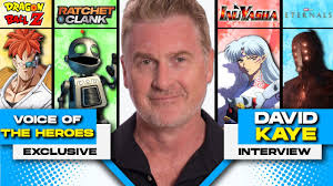 David Kaye Talks Voice Acting Over 600 Characters Like Sesshomaru, Clank,  Optimus Prime & Megatron