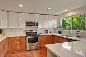 Shop kitchen cabinet doors and a variety of kitchen products online at lowes.com. Glossy Walnut Wood Grain Flat Panel Pius Kitchen Bath