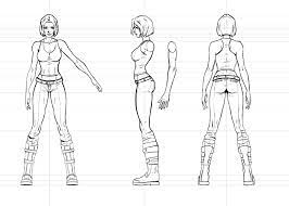 How To Draw Female Anatomy Character Design Character Model Sheet Character Sketches
