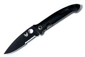 This 740 dejavoo by benchmade features a drop point blade with false top edge and thumbhole. Benchmade 740 For Sale Picclick