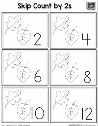 Leaf Skip Counting By 2 A To Z Teacher Stuff Printable