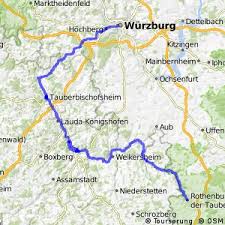 D9 Weser Romantische Strasse Bikemap Your Bike Routes