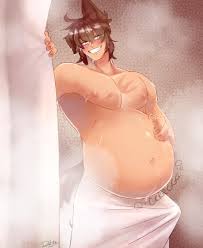 Stuffed in the shower