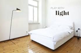 Small apartment bedroom wall color idea Blank Canvas Inexpensive Decorating Tips For Apartments With White Walls Tips Forrent Wall Stickers Bedroom Bedroom Decor Bed Wall