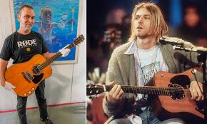 Røde was founded in 1990 by peter freedman, following in the footsteps of his parents' success designing and manufacturing loudspeakers, amplifiers, custom electronics and. Australian Audio Magnate Buys Kurt Cobain S Iconic Mtv Unplugged Guitar For 8 79million Daily Mail Online