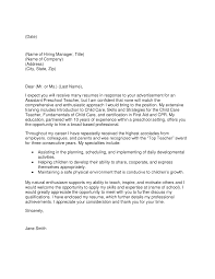 Preschool teachers care & teach for kids, typically ranges from three to five years that have not still joined kindergarten. Adjlenk Application Letter For Teaching Job In School