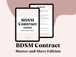 Bdsm Contract for Master & Slave: Bdsm Certificate, BDSM Workbook, Bdsm  Planner, Bdsm Slave Journal, BDSM Contract, Mommydomme, FLR Workbook - Etsy