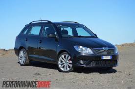 | the skoda fabia was the car that transformed skoda's reputation. 2012 Skoda Fabia Rs Wagon Review Video Performancedrive