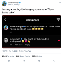 Olivia rodrigo and taylor swift. How Olivia Rodrigo S Driver S License Blew Up On Social Media Youthopia