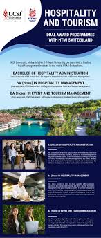 Ucsi university is a private university in malaysia. Ucsi Malaysia S No 1 Private University Partners With Htmi Switzerland Htmi Switzerland