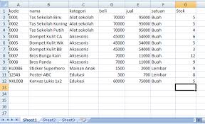 Maybe you would like to learn more about one of these? Contoh Laporan Stok Barang Gudang Excel Kumpulan Contoh Laporan