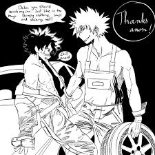 What if kacchan and deku actually loved each other? Kazhiru On Twitter Link For My Bakudeku Mechanic Au Comics Https T Co Xsbkmpjwi5 Bakudeku Bnha